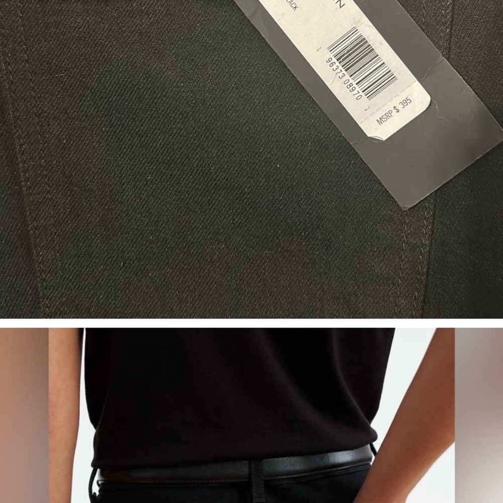 NWT Nili Lotan Joan Jeans 100% Cotton, Luxury, Capsule Wardrobe